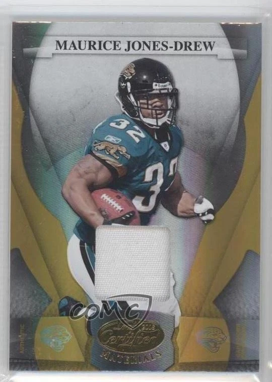 2008 Leaf Certified Materials Mirror Gold Materials /15 Maurice Jones-Drew #62 - Image 1 of 2
