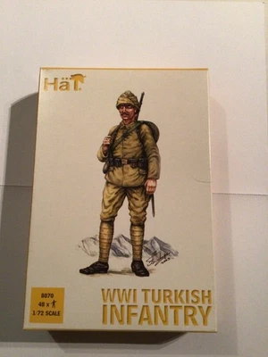 Hät 8070 WW1 Türkische osmanische Infanterie 1:72, lose Figuren - Bild 1 von 2