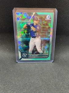 2022 Bowman Chrome Sapphire Cal Raleigh RC Aqua Refractor /99 #51 COLOR MATCH - Picture 1 of 2