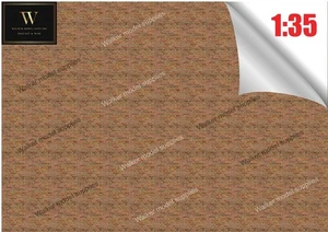 Set 17 Di Adesivi Da Applicare Con Muratura In Mattoncini In Scala 1:35 (3xA4) - Picture 1 of 2