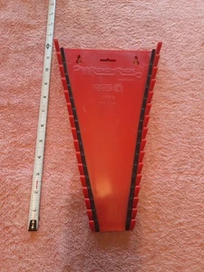 Matco Tools 15 Position Wrench Holder Storage Rack Plastic Red - Picture 1 of 23