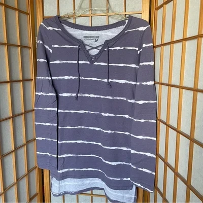 Selena Gomez Dream Out Loud Purple Long Sleeve Tunic, S - Image 1 of 4