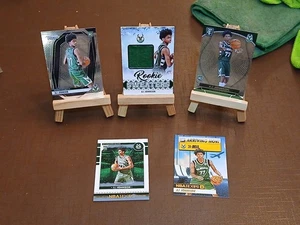 AJ Johnson RC SP Relic Lot 2024-25 Rookie Prizm, Hoops Relic, Totally Certified  - Picture 1 of 12