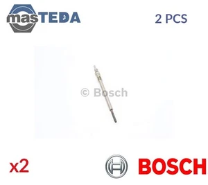 0 250 203 001 ENGINE GLOW PLUGS BOSCH 2PCS FOR HOLDEN ASTRA 1.9 CDTI 1.9L 110KW - Picture 1 of 9
