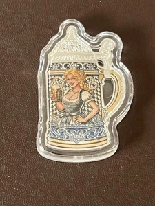 Oktoberfest Bierstein 10 Gramm Sterling Silber Münze Samoan One Dollar - Bild 1 von 4