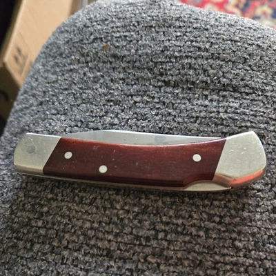 Cuchillo plegable vintage SCHRADE+ USA LB5 Lockback pulgadas cerrado 3 3/4 Foto 1 de 4