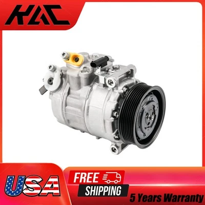 A/C Compressor w/ Clutch 59125 For 2014 BMW X3 2.0TL 2009-2012 BMW 335i xDrive - Image 1 of 4