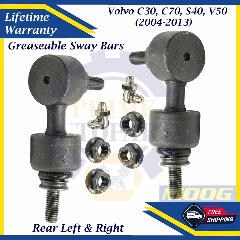 Barras estabilizadoras traseras MOOG OEM para Volvo C30/C70/S40/V50 2004-2013 garantía de por vida Foto 1 de 4