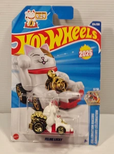 Hot Wheels Feline Lucky #234 (2025 Mainline) – Diecast Car Collectible - Imagen 1 de 4