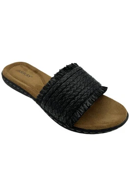 Sandalia sin cordones negra ARRAY Cabrillo para mujer Foto 1 de 3