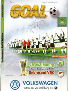 Programma Wolfsburg - Debreceni UEFA Cup 1999 - Picture 1 of 1