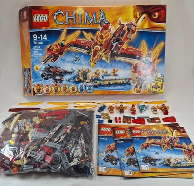 Lego Chima 70146 Phoenix Fliegender Feuertempel komplett mit OBA + OVP - Bild 1 von 4