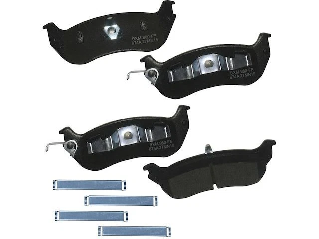 Juego de pastillas de freno traseras para Lincoln Town Car 1996-2002 1997 1998 1999 2000 NT359MY Foto 1 de 1