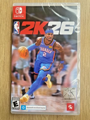 NBA 2K26 2026 Switch Nintendo US Version Brand New Sealed Fast Ship with Trackin - Image 1 of 4
