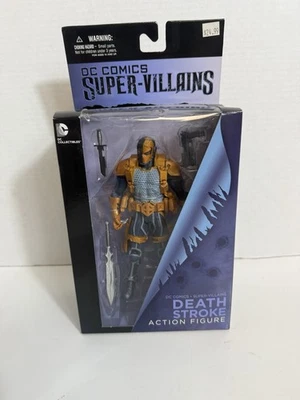 Figura Deathstroke Super Villanos DC Comics DC Direct Coleccionables Sellada Foto 1 de 4
