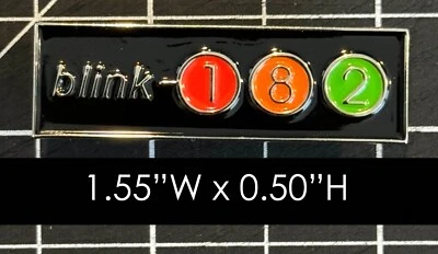Pin Blink 182 Luces Logo Esmalte Foto 1 de 2