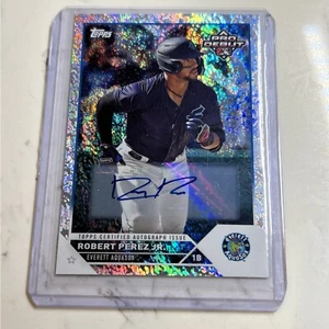 2023 Topps Pro Debut Robert Perez Jr. Sparkle Foil Auto /199 #PD-173 Auto - Picture 1 of 3