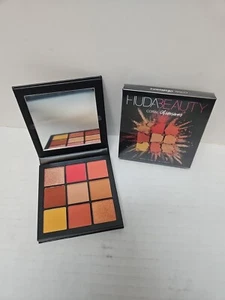 HUDA BEAUTY Obsessions CORAL Eyeshadow Palette NIB AUTHENTIC - Picture 1 of 4