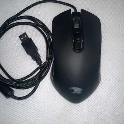 iBUYPOWER Multicolored Gaming Mouse Ares M2-MS Black Wired - Image 1 of 4