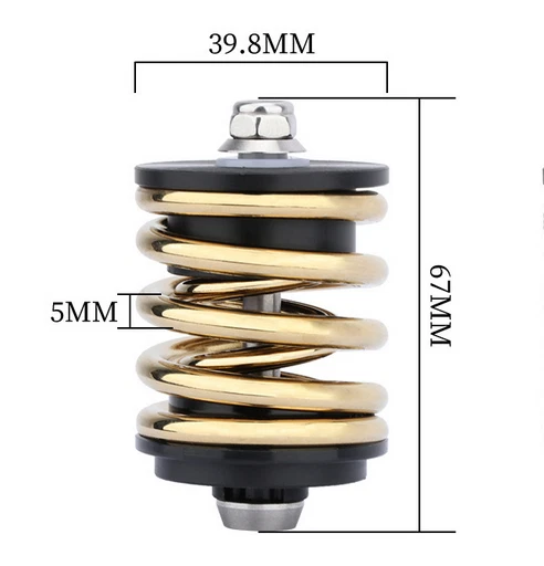 Bike Bicycle Shock Absorber Titanium Spring Rear Shock For Brompton - Image 1 of 4