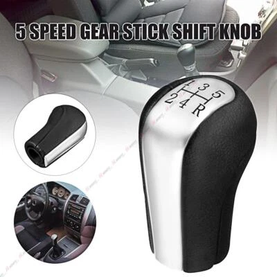 Pomo de cambio de palanca de cambios de 5 velocidades para Toyota Corolla RAV4 1992-2009 AYGO 2005-2014 Foto 1 de 4