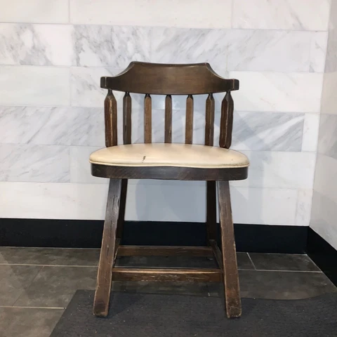 vintage wooden dining chairs Cover