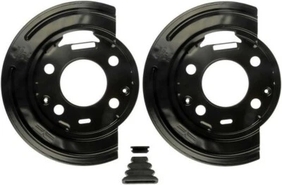 Fits 2001-2003 Chevrolet Silverado 1500 HD Brake Dust Shield Rear Dorman 231NX31 - Image 1 of 3