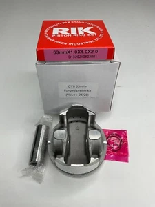 SCOOTER GY6 150cc 63mm Alta Compresión Kit Pistón FORJADO (23/28mm) - Imagen 1 de 2