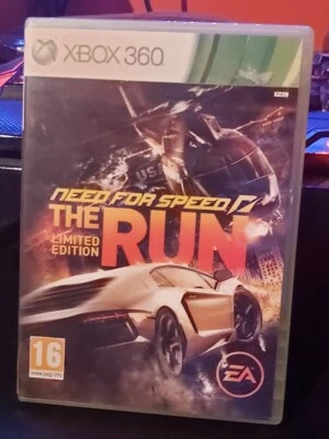 Need For Speed Run Limited Ed ITALIANO XBOX360 Solo CUSTODIA PARI NUOVO NO DISCO - Immagine 1 di 4