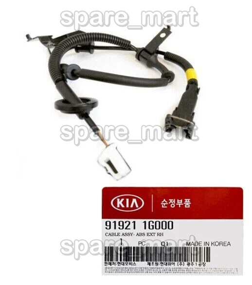 Sensor ABS rueda trasera derecha original 919211G000 para Kia Pride & Rio 2006-2011 Foto 1 de 1