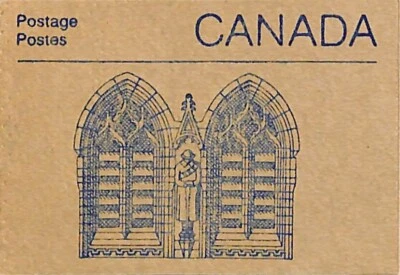 Canada - Booklet BK96a - Blue Tab - 1988 - Image 1 of 2