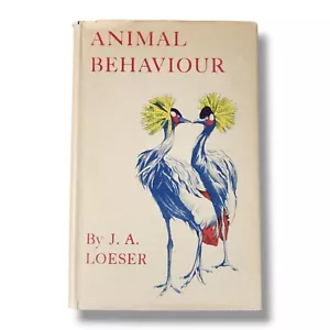 Animal Behaviour Hardcover Book J A Loeser 1940 Illustrated Erna Pinner Vintage - Picture 1 of 10
