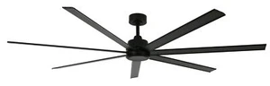 Energy efficient Ceiling fan Quiet Atlanta Black 72" DC Ceiling fan with Remote - Picture 1 of 4
