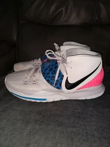 NEW! Nike Kyrie 6 Vast Grey-Black Soar-Animal Print  New Men's size 18 - Picture 1 of 10