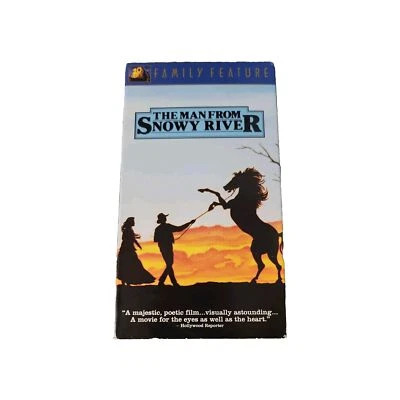 The Man From Snowy River (VHS, 2000) Kirk Douglas Jack Thompson 20th Century Fox - Image 1 of 4