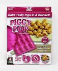 Piggy Pop Pancake Pigs in a Blanket Silicone Baking Mold Pan As Seen on TV NEW