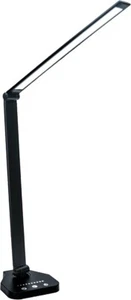 BLACK LED Desk Lamp Dimmable Table Lamp Reading Lamp with USB Charging Port - Picture 1 of 3