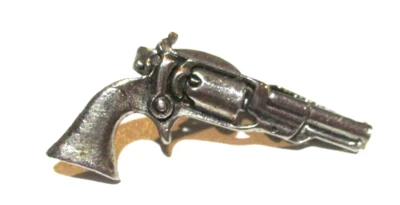 Small Pistol Tie Clip 1 1/2" - Image 1 of 2