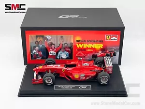 Ferrari F1 F399 Michael Schumacher Monaco Winner 1999 w Decal 1:18 GP REPLICAS - Picture 1 of 12