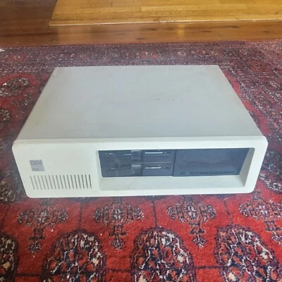 IBM PC 5150 🦖 5,25" Floppy 20MB SCSI HDD Hercules Grafik funktioniert antik - Bild 1 von 4
