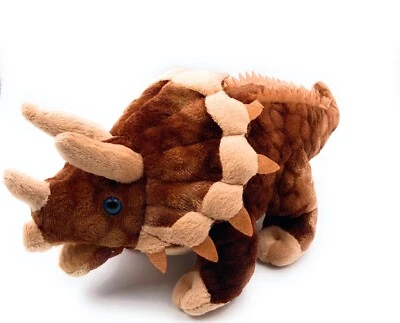 Plüschtier Stofftier Kuscheltier Dinosaurier Urzeittier Dino Triceratops l 28 cm - Bild 1 von 3