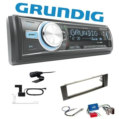 Grundig 1 DIN Autoradio Bluetooth DAB+USB AUX für Audi A3 2003-2006 schwarz - Bild 1 von 4