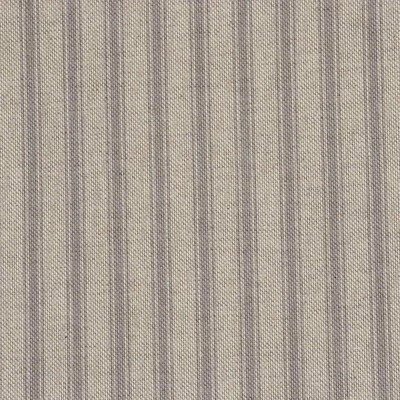 Deck Stripe Fabric Grey | Cotton/Linen | Curtains Upholstery Crafts - Image 1 of 4