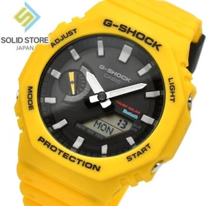 CASIO G-SHOCK GA-B2100C-9AJF Bluetooth Solar Analog Digital Watch Yellow 45.4mm - Picture 1 of 14