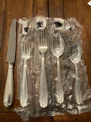 5 PIEZAS NUEVO VERDADERO TAMAÑO CENA BUCCELLATI PALMA PLAYA AJUSTE SIN USAR MARCA DE MUESTRA PESADA Foto 1 de 4