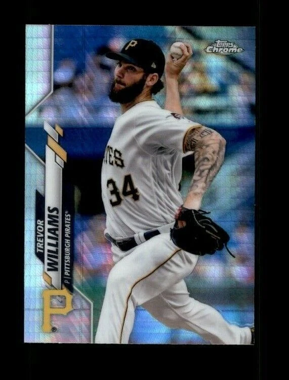 2020 Topps Chrome Prism Refractors #163 Trevor Williams (ref 107228) - Image 1 of 1