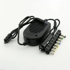 Universal Laptop Notebook Car Auto Charger DC Power Supply Adapter 15V-24V 80W - Picture 1 of 5