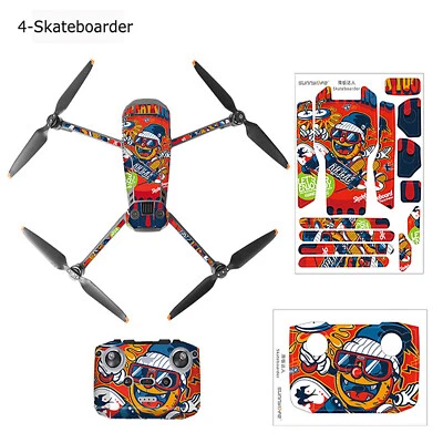 For DJI Mavic 3 Drone Accessories 3M Skin Sticker Wrap Waterproof Decals Cover - Photo 1/4