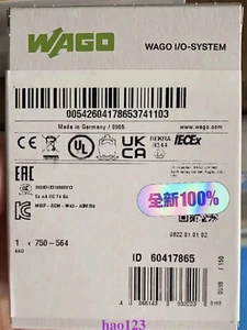 750-564 New WAGO 750564 PLC Module In Box Expedited Shipping(DHL/FedEx) - Picture 1 of 2
