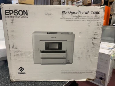 Epson WorkForce Pro WF-C4810 Inkjet Printer Copier/Fax/Printer/Scanner 369 pages - Image 1 of 4